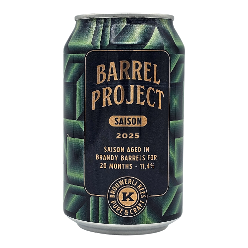 Barrel Project 2025, Dark Saison Aged In Brandy Barrels